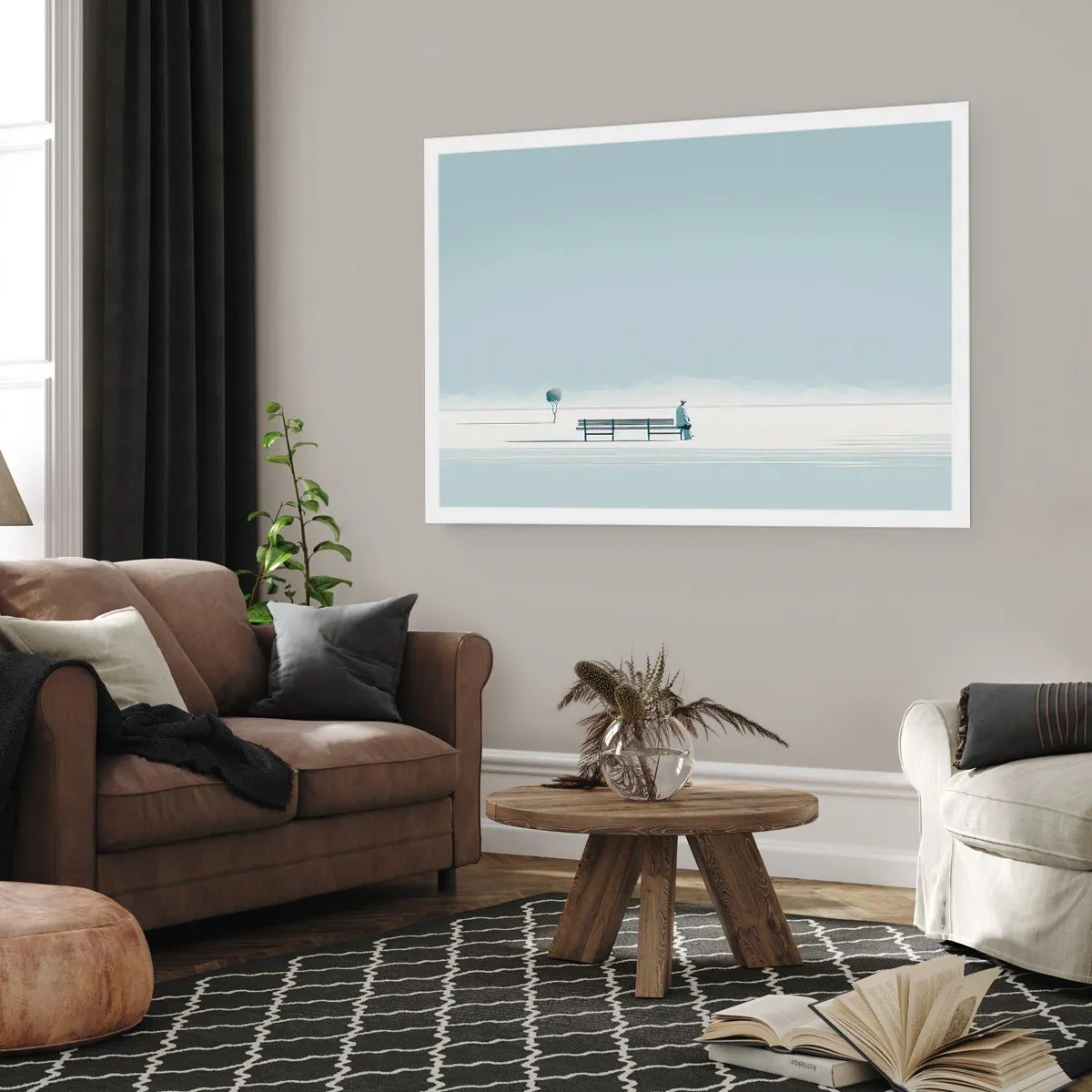 Poster - Da, aștept. - 91x61 cm