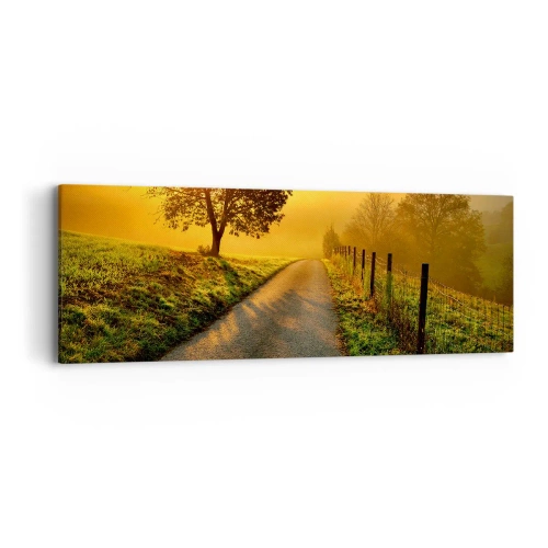 Tablou pe pânză - O după-amiază de miel - 90x30 cm