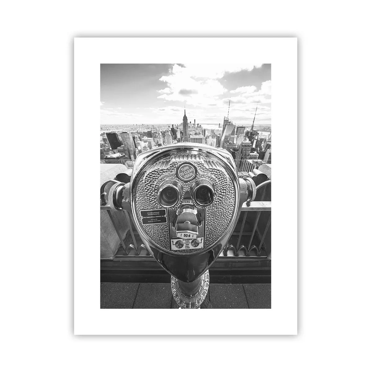 Poster - Orașul de deasupra orașelor - 30x40 cm