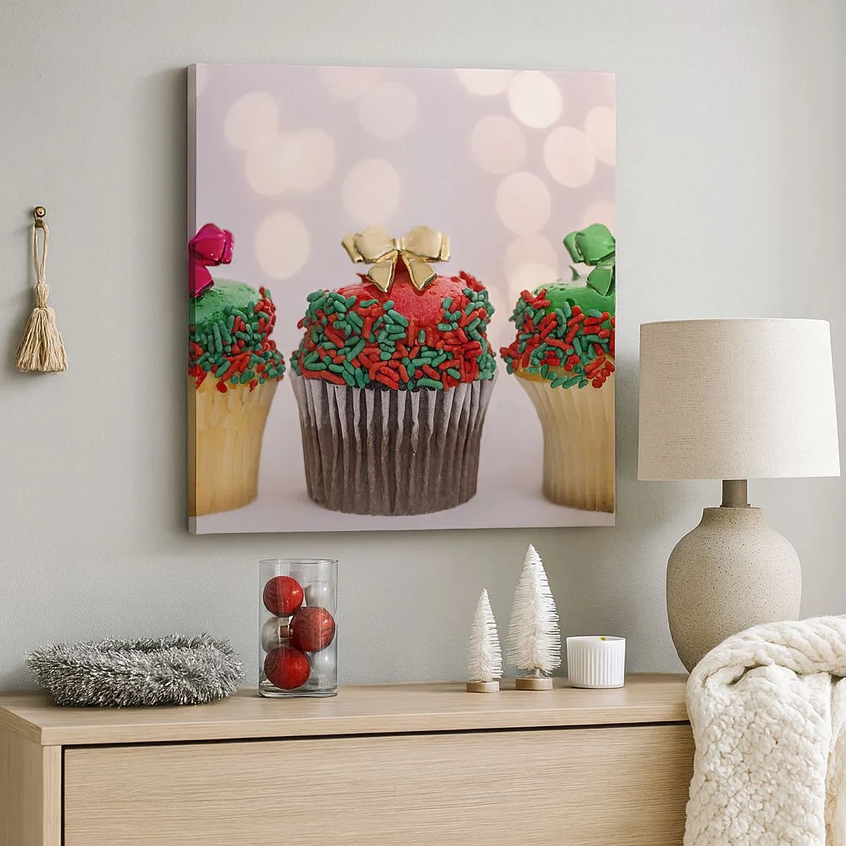 Tablou pe pânză - Dulciuri la gât - 30x30 cm