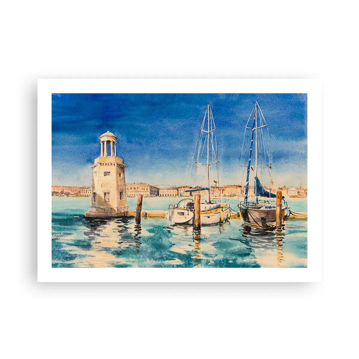 Poster - Laguna însorită - 70x50 cm