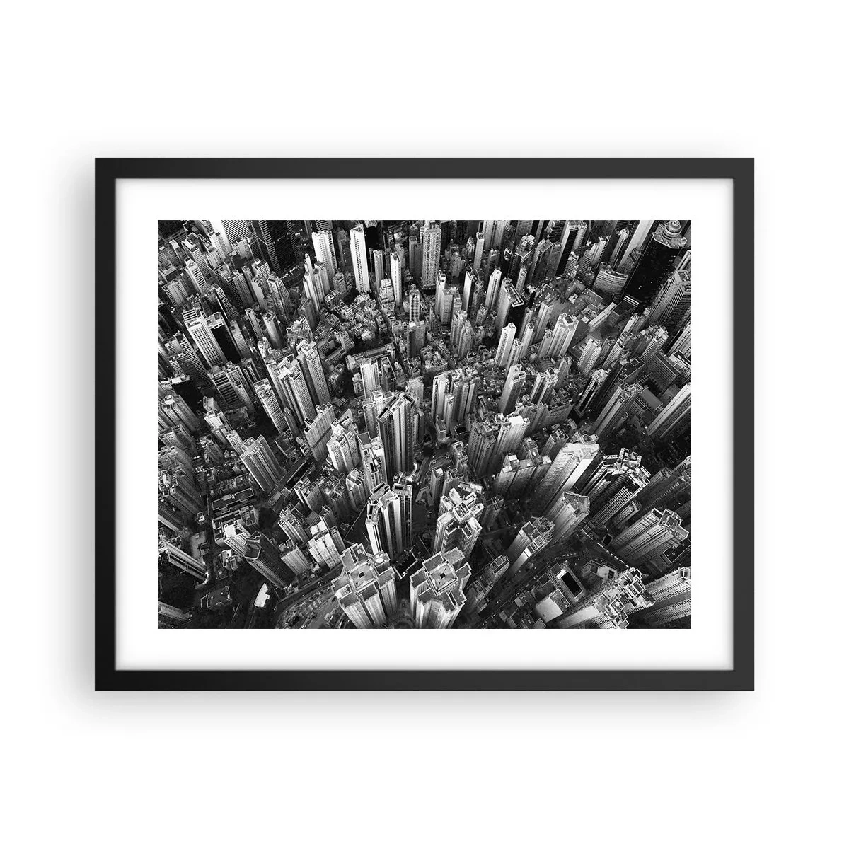 Poster în ramă neagră - Din ce în ce mai sus - 50x40 cm