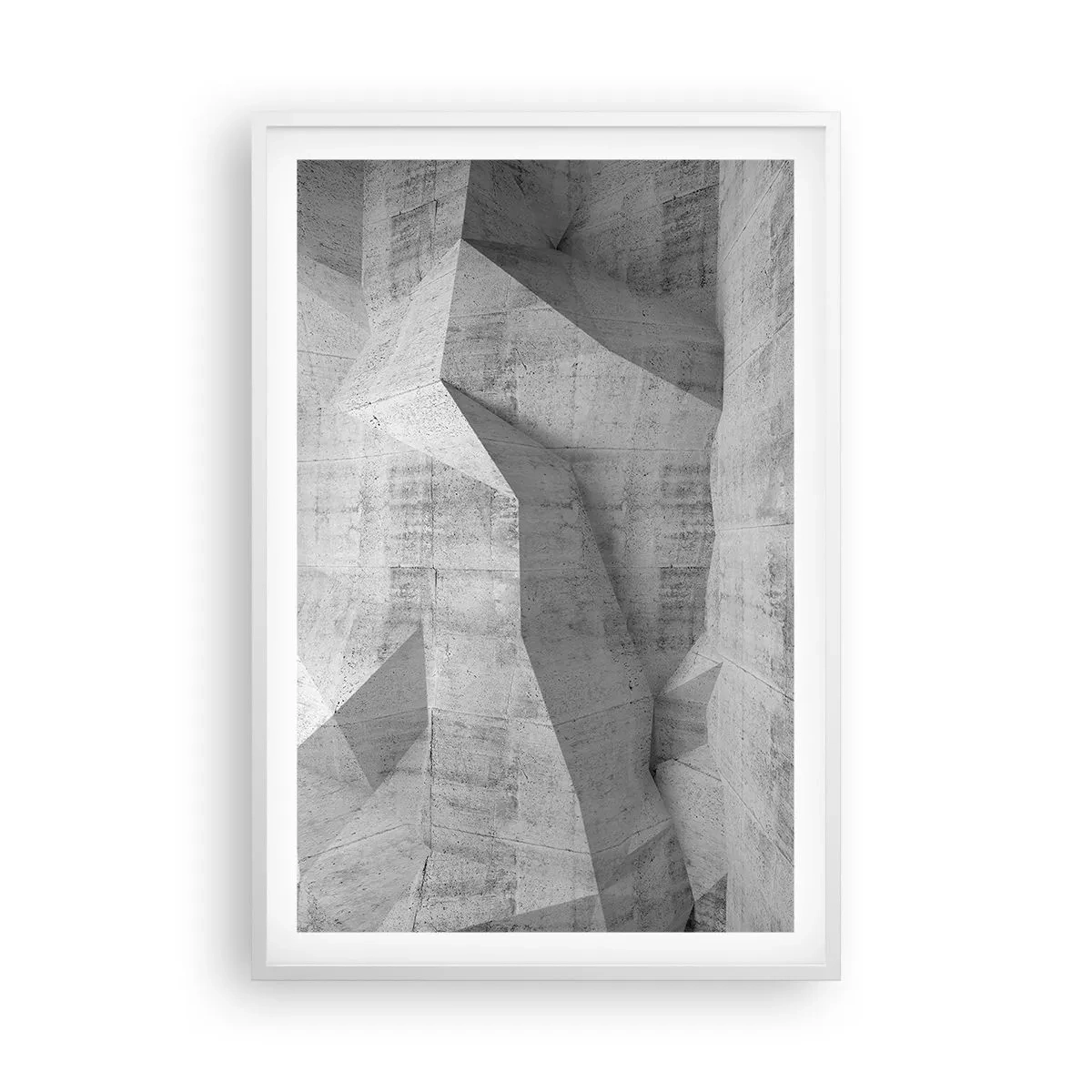 Poster în ramă albă - O adevărată provocare - 61x91 cm