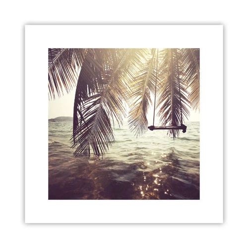 Poster - Poți să te dai în vânt după pofta inimii tale - 30x30 cm
