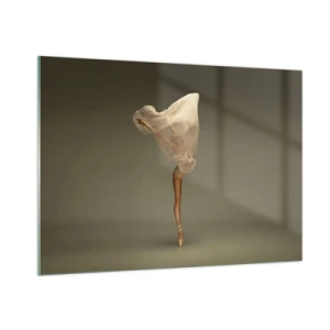 Tablou pe sticlă - Pe cale să zboare - 100x70 cm