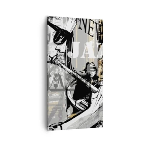 Tablou pe pânză - În ritmul New York-ului - 55x100 cm