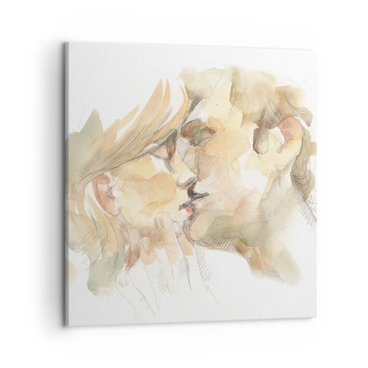 Tablou pe pânză - Jumătatea găsită? - 50x50 cm