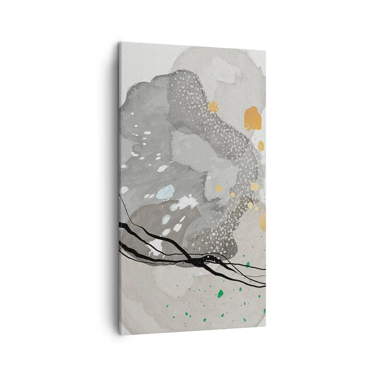 Tablou pe pânză - Compoziție organică - 45x80 cm