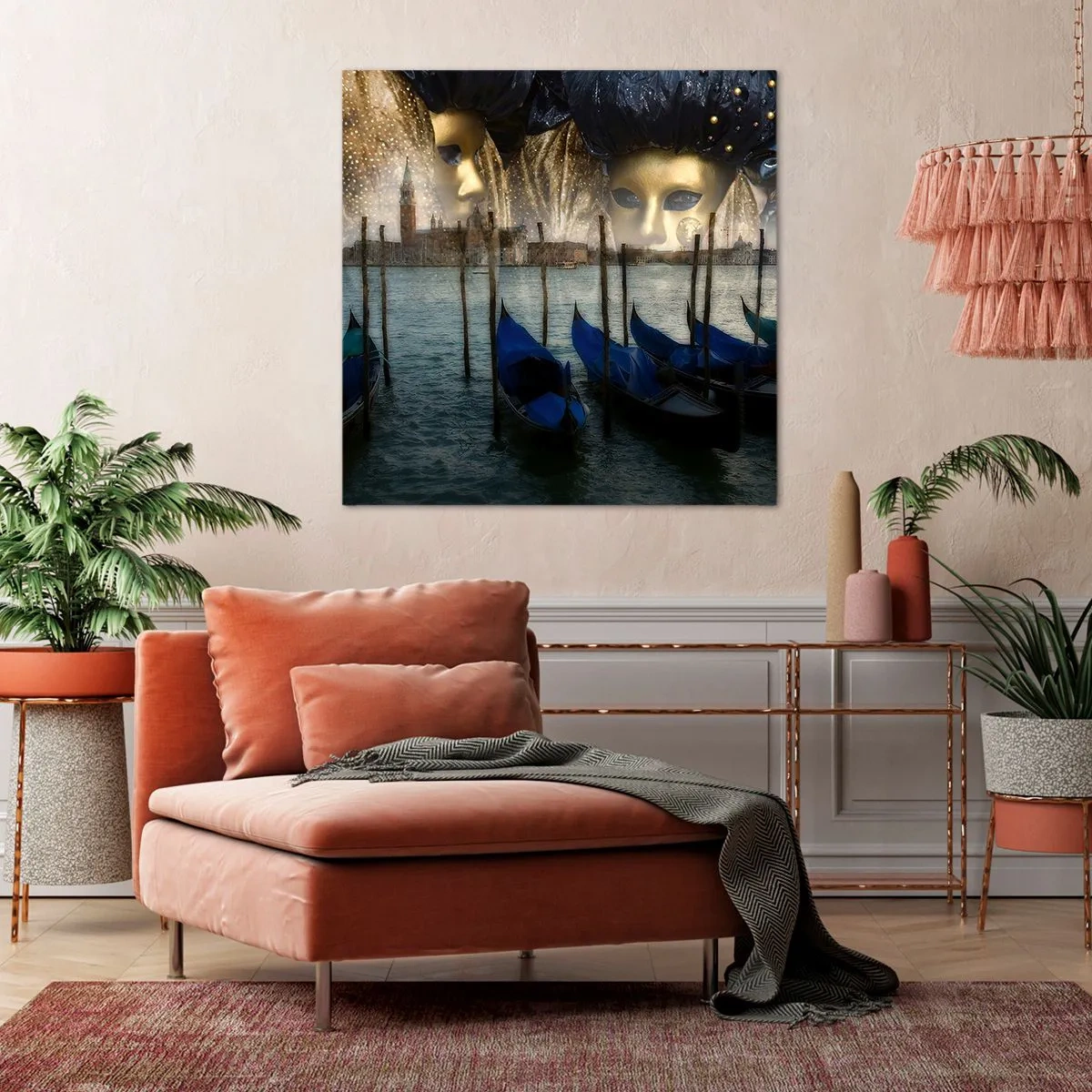 Tablou pe pânză - Să înceapă carnavalul - 70x70 cm