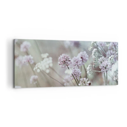 Tablou pe pânză - Ierburi dulci filigranate - 120x50 cm