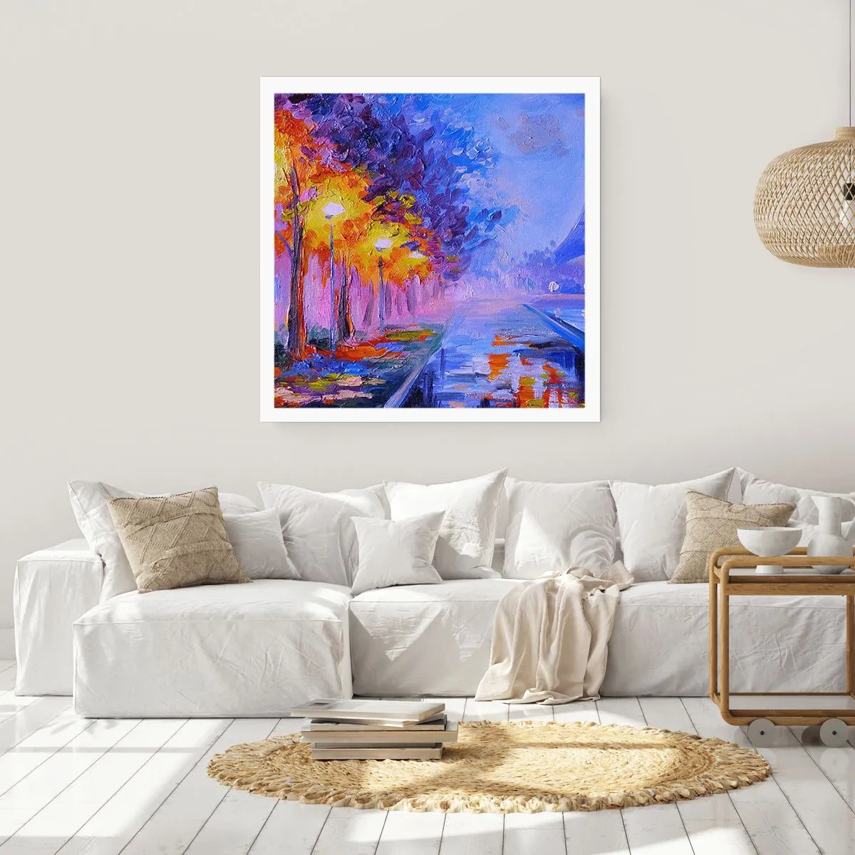 Poster - O plimbare de vis - 40x40 cm