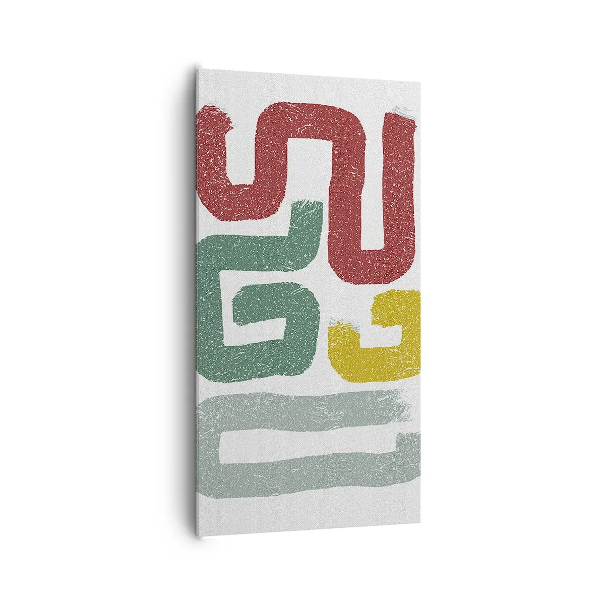 Tablou pe pânză - Într-o limbă necunoscută - 65x120 cm