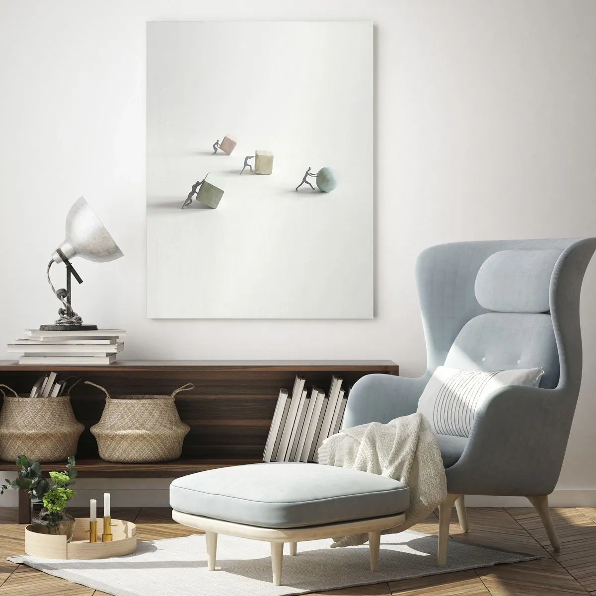 Tablou pe sticlă - Viața însăși - 70x100 cm