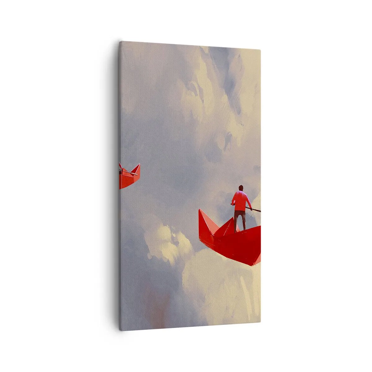 Tablou pe pânză - Expediția visătorilor - 55x100 cm