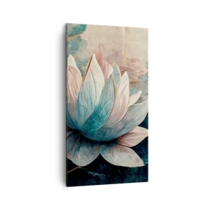 Tablou pe pânză - Stele de lac - 45x80 cm