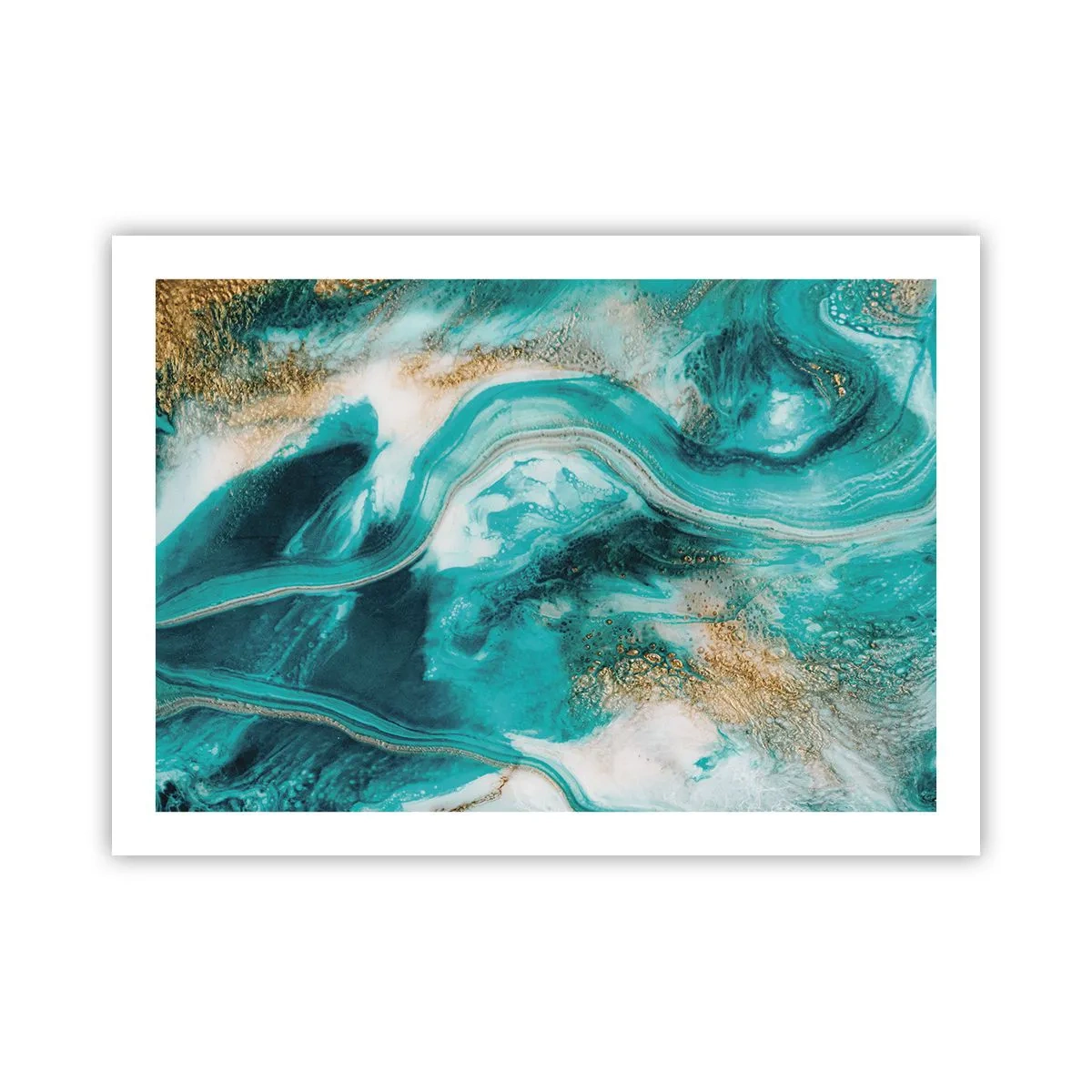 Poster - Râul de aur - 70x50 cm