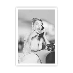 Poster - Bună ziua, suntem în anii '50. - 70x100 cm