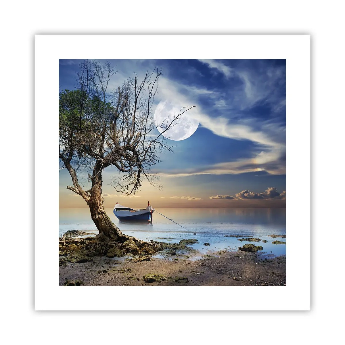 Poster - Este acesta sfârșitul sau începutul? - 40x40 cm