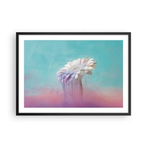 Poster în ramă neagră - Viața de după flori - 70x50 cm
