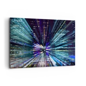 Tablou pe pânză - Trecere către hiperspațiu - 100x70 cm