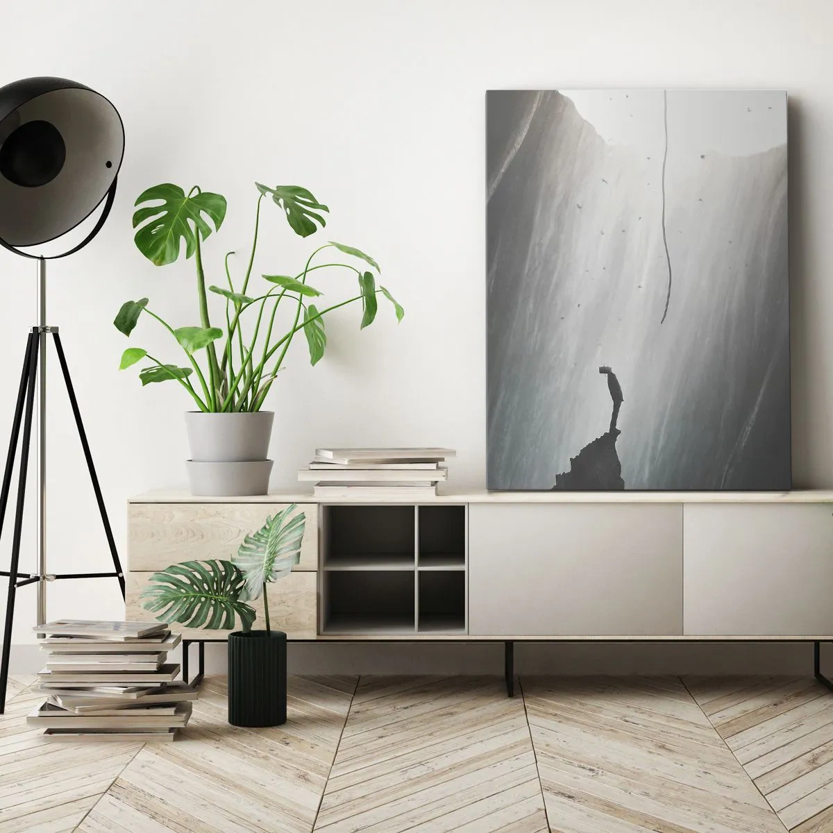 Tablou pe pânză - Există întotdeauna o cale de ieșire - 55x100 cm