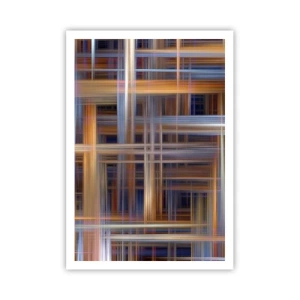 Poster - Țesut din lumină - 70x100 cm