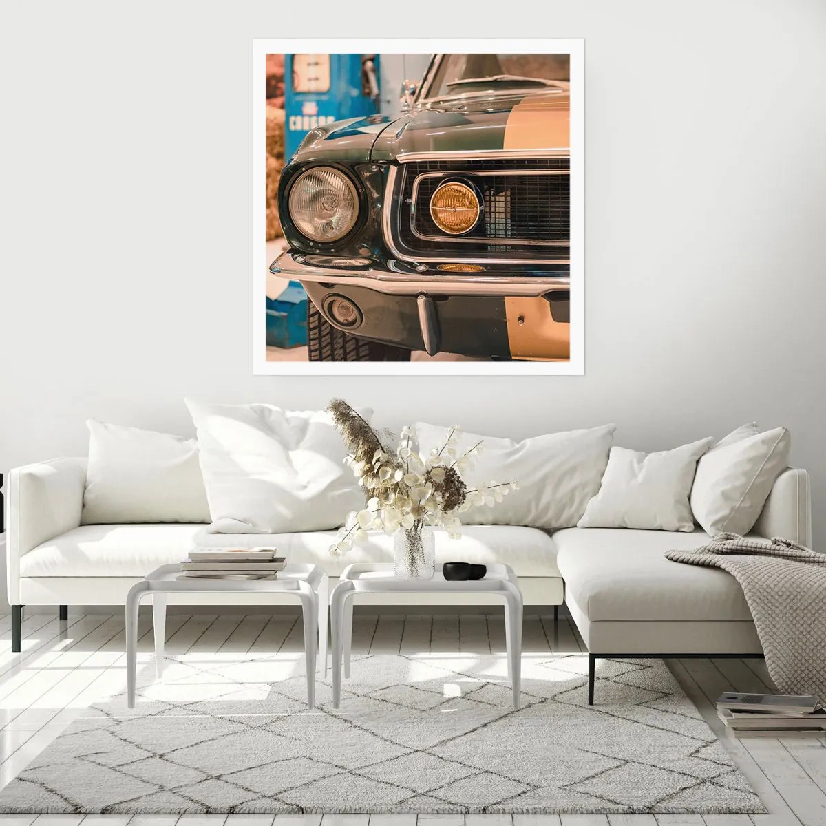 Poster - Întâlnire cu o legendă - 60x60 cm