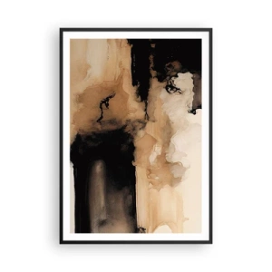 Poster în ramă neagră - O abstractizare intrigantă - 70x100 cm