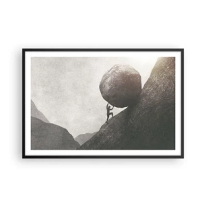 Poster în ramă neagră - Cred, în ciuda așteptărilor - 91x61 cm