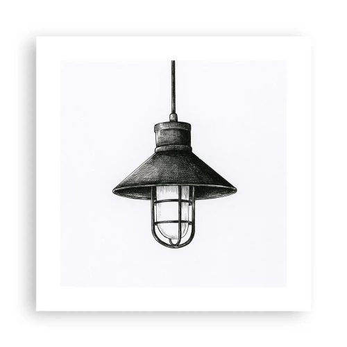 Poster - Cu mulți ani în urmă... - 40x40 cm