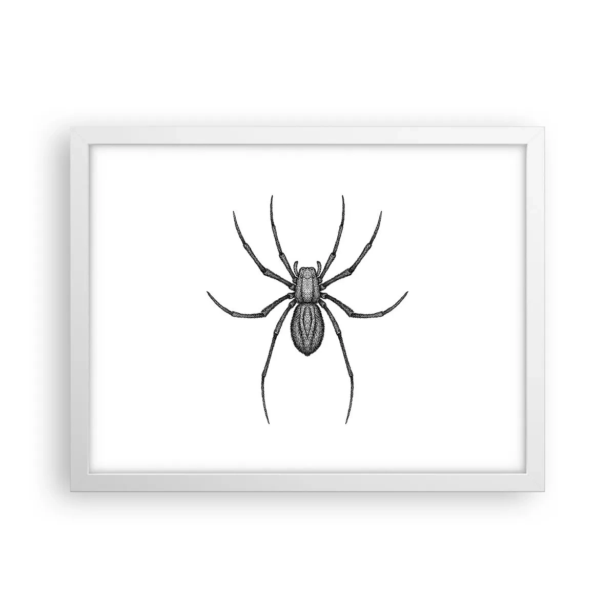 Poster în ramă albă - Precizie tulburătoare - 40x30 cm