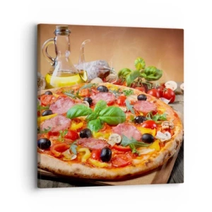 Tablou pe pânză - Cu o adevărată aromă italiană - 30x30 cm