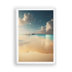 Poster în ramă albă - O zi de vis - 70x100 cm