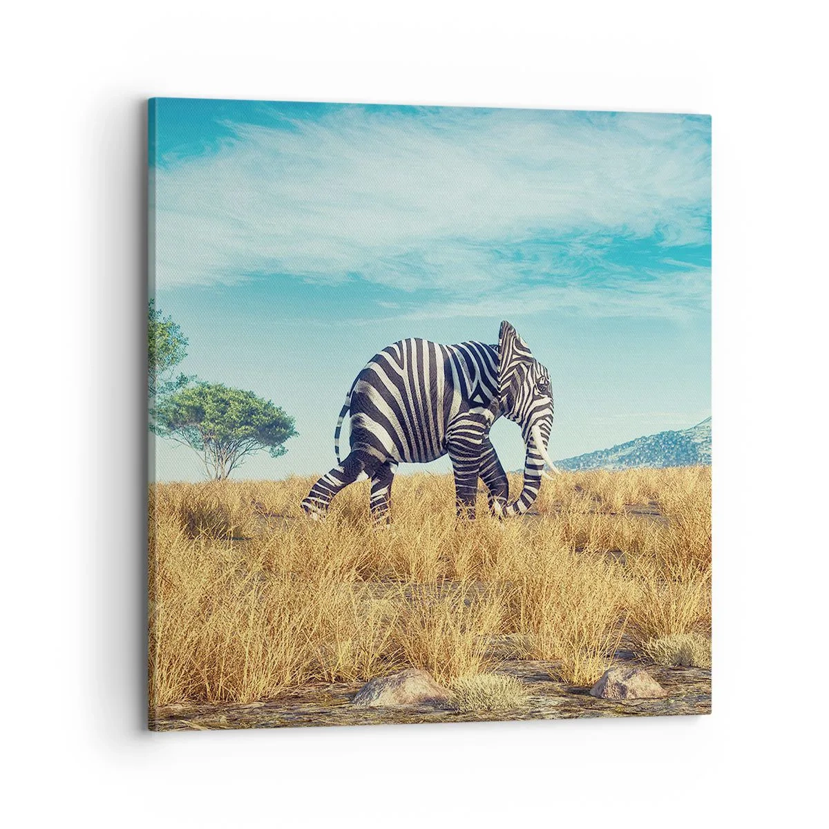 Tablou pe pânză - Griul nu mai este la modă - 70x70 cm