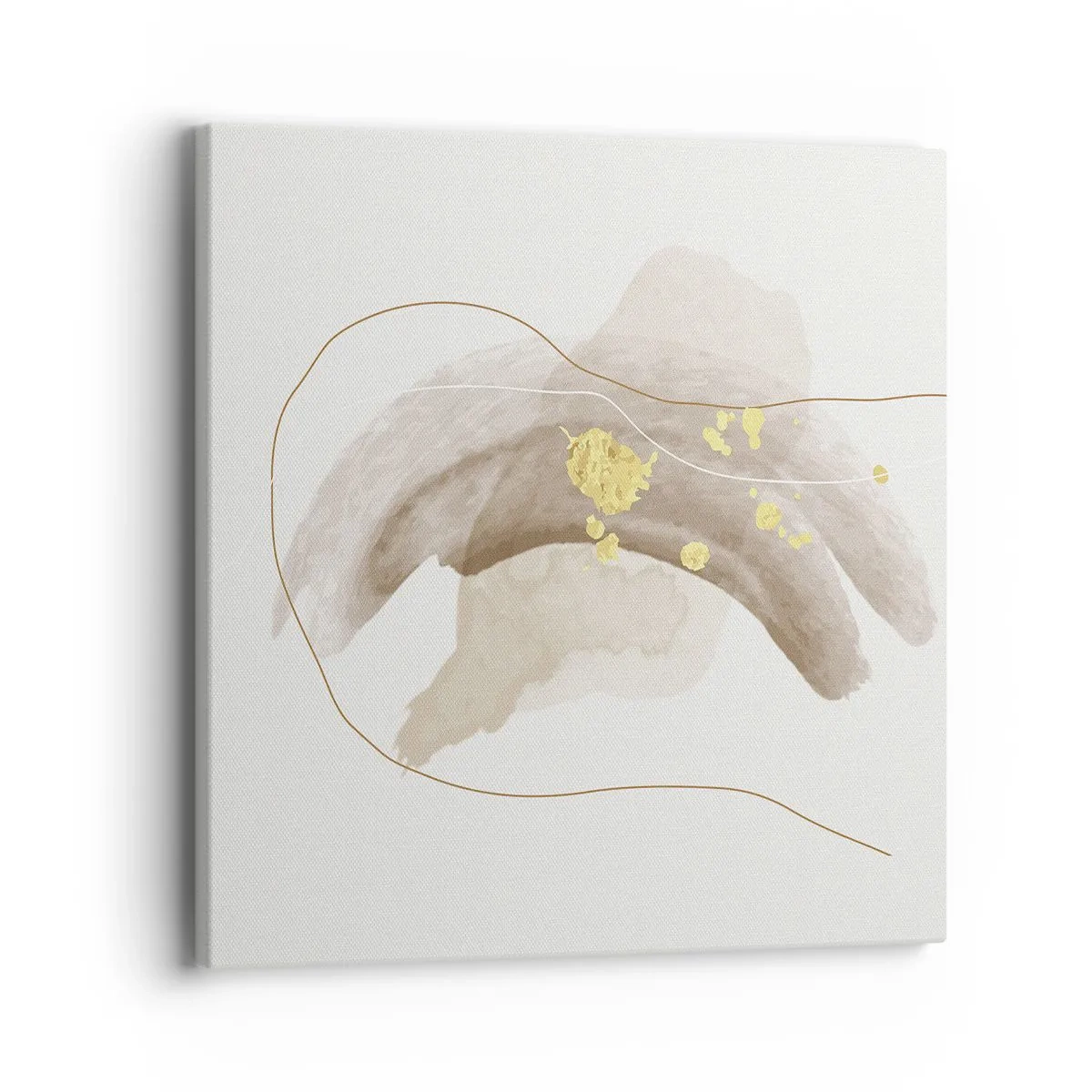 Tablou pe pânză - Întâlnite în spațiu - 40x40 cm