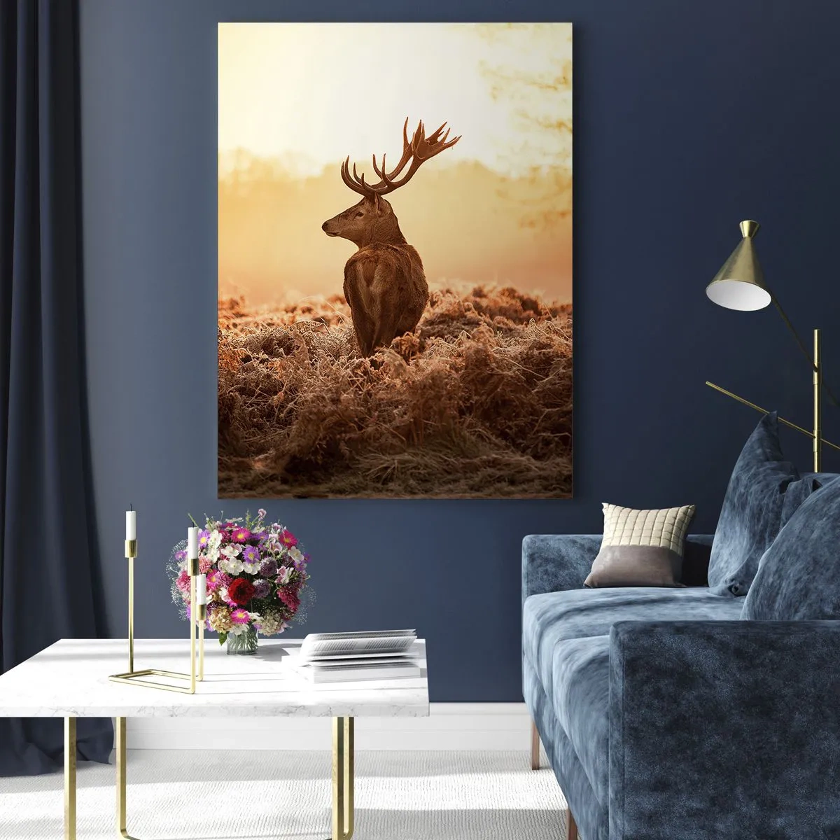 Tablou pe sticlă - Stăpânul conacului - 50x70 cm