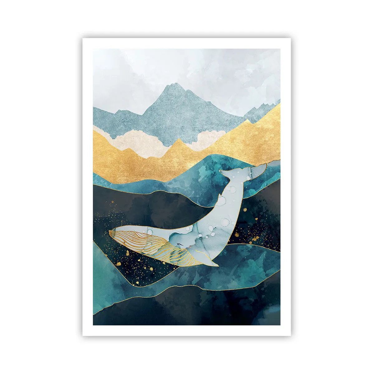 Poster - Frumusețea rece a nordului - 70x100 cm