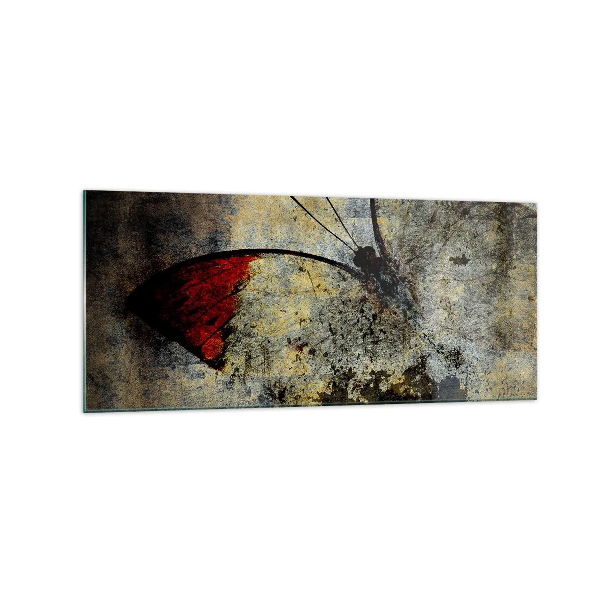 Tablou pe sticlă - Privește înainte să dispar - 120x50 cm