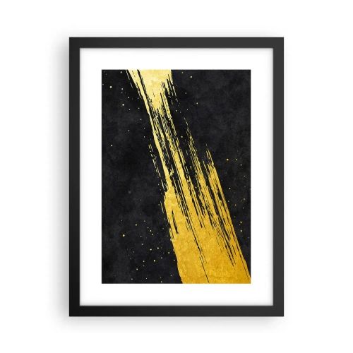 Poster în ramă neagră - Salt în hiperspațiu - 30x40 cm