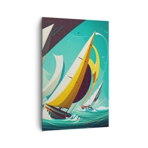 Tablou pe pânză - Voinici și învingători - 80x120 cm