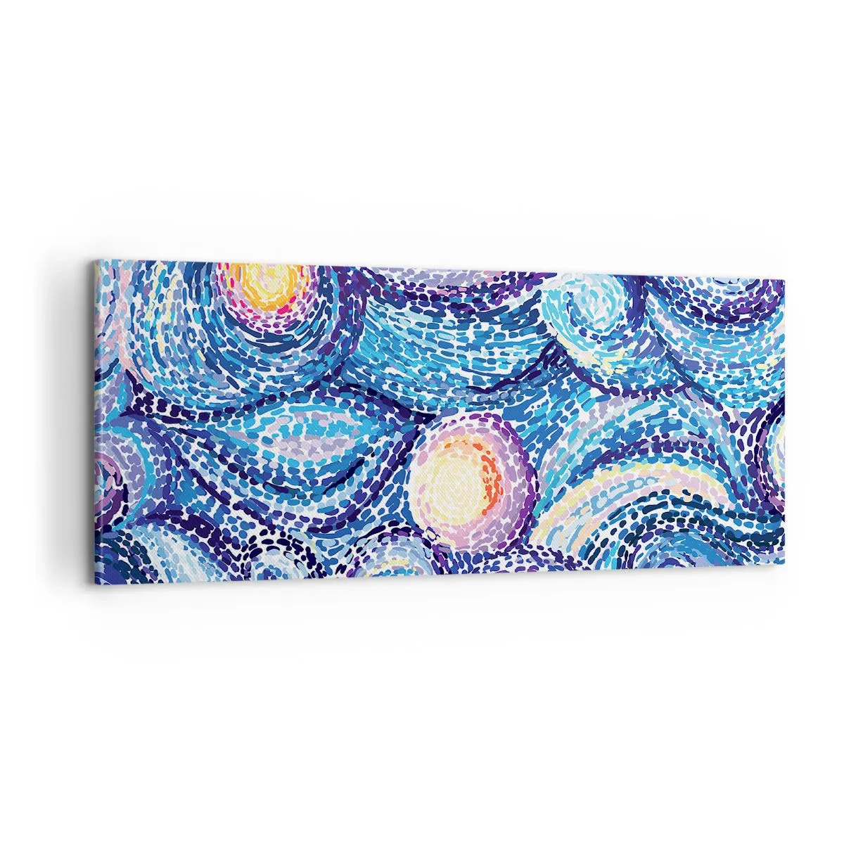 Tablou pe pânză - Dintr-un tablou de van Gogh - 100x40 cm