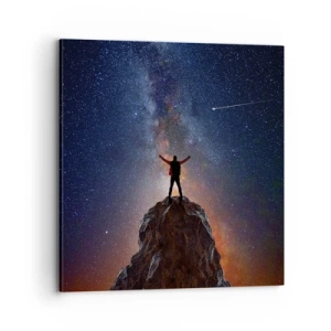 Tablou pe pânză - Puterea este cu mine! - 70x70 cm