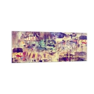 Tablou pe sticlă - Și asta e tot ce va rămâne - 140x50 cm