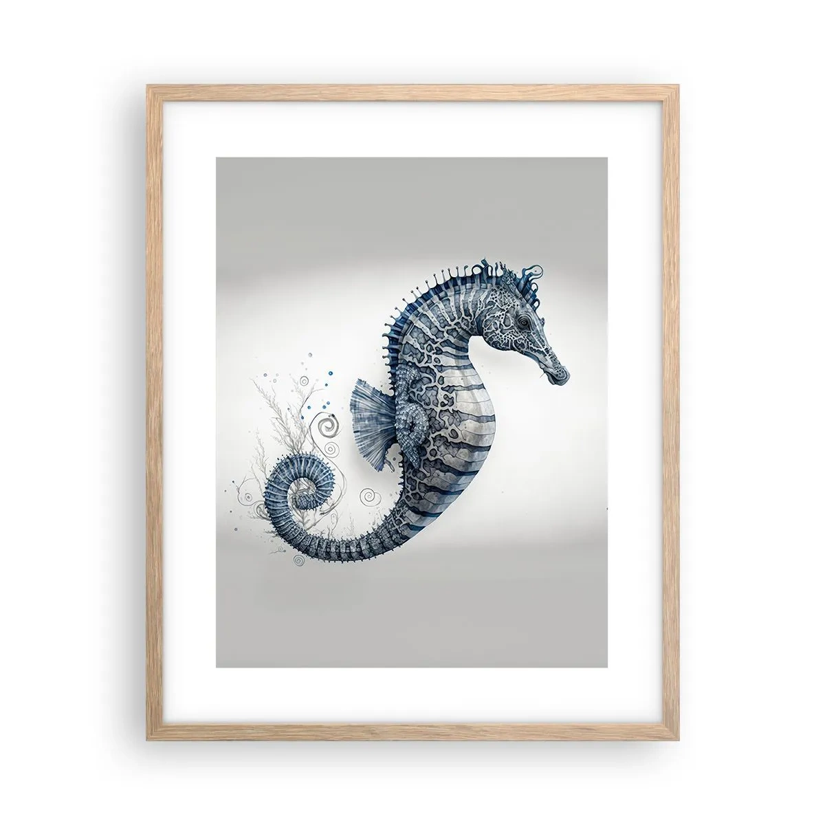 Poster în ramă de stejar deschis - O glumă inocentă a naturii - 40x50 cm