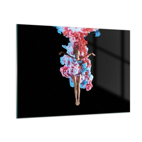 Tablou pe sticlă - În plină înflorire - 100x70 cm