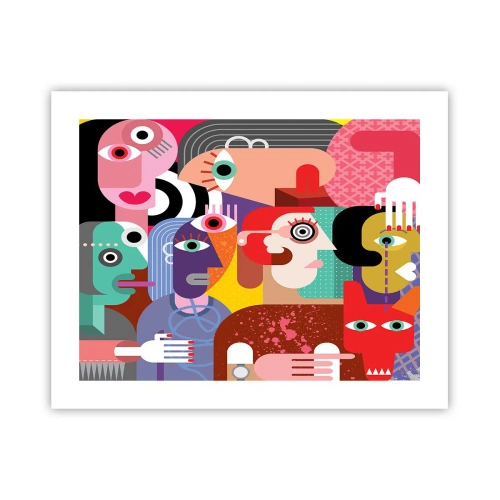 Poster - Am venit de la domnul Picasso - 50x40 cm