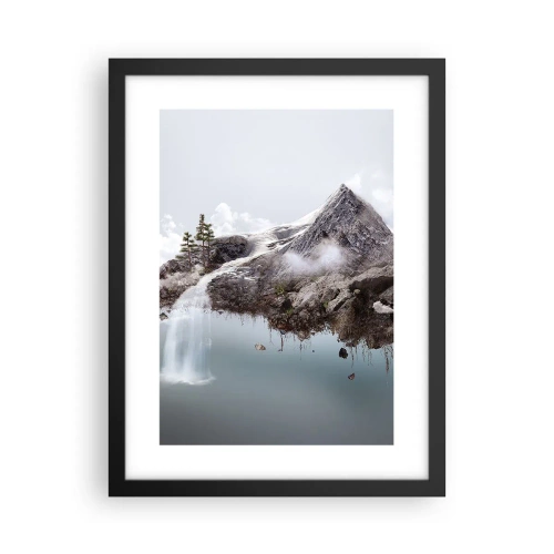 Poster în ramă neagră - Prin ochii unui suprarealist - 30x40 cm