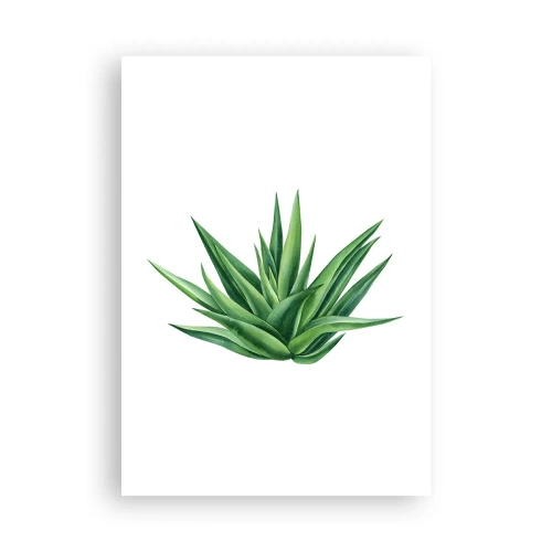 Poster - Verde - putere - viață - 70x100 cm