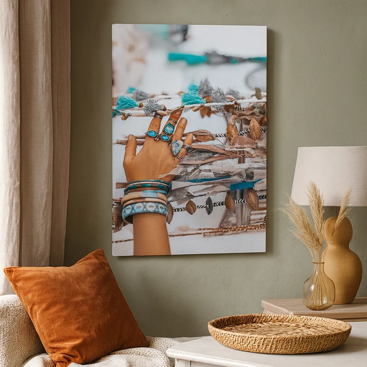 Tablou pe pânză - Comori locale - 50x70 cm