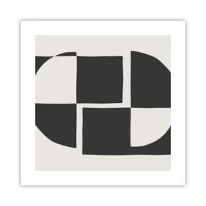 Poster - Antiteză - sinteză - 40x40 cm